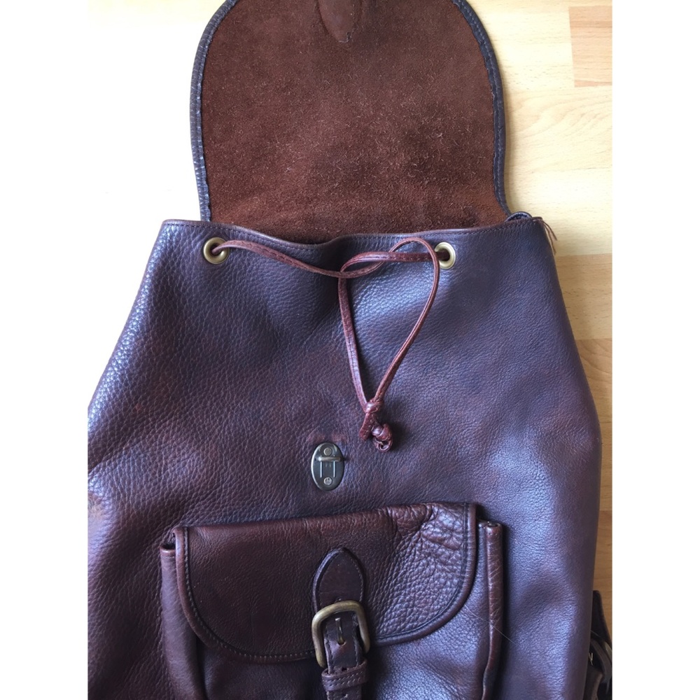 Large Genuine Leather Backpack - image 7